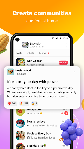 Online chat, calls - Gem Space